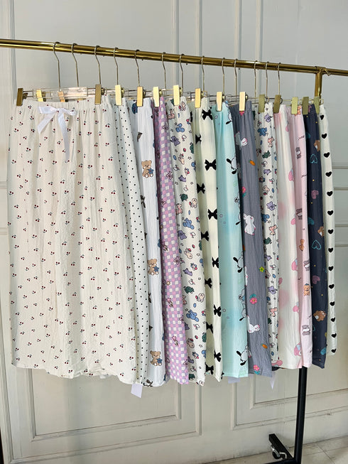 Summer Cute Printed Loose Pyjamas